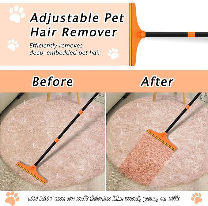 Carpet Rake for Pet Hair Removal - Image 6