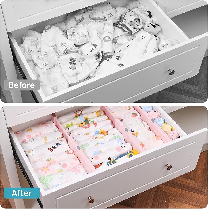 Vtopmart 8 Pack Drawer Dividers - Image 5