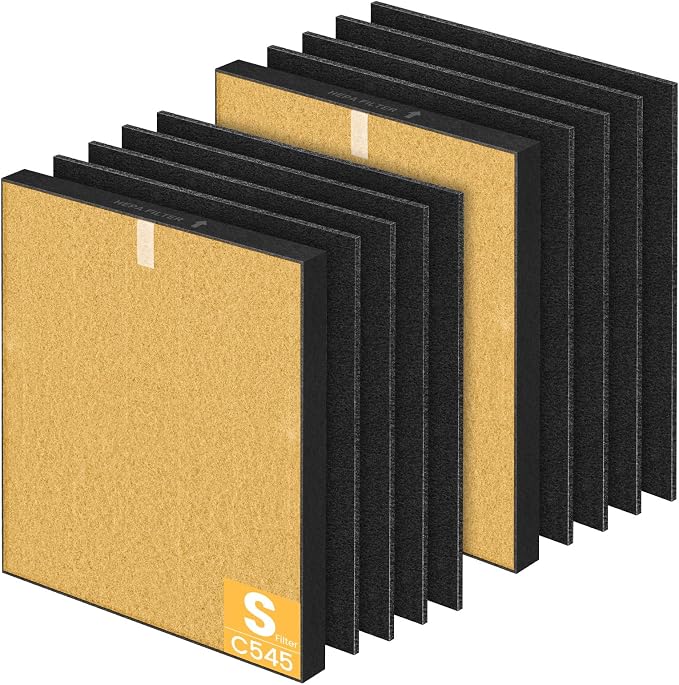 2 Pack C545 HEPA Pet Replacement Filter S Compatible - Image 9