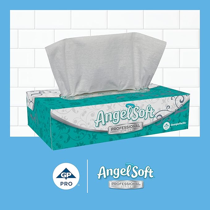Georgia-Pacific Angel Soft Professional Series 2-Ply Facial Tissue, 100 Sheets - Image 3