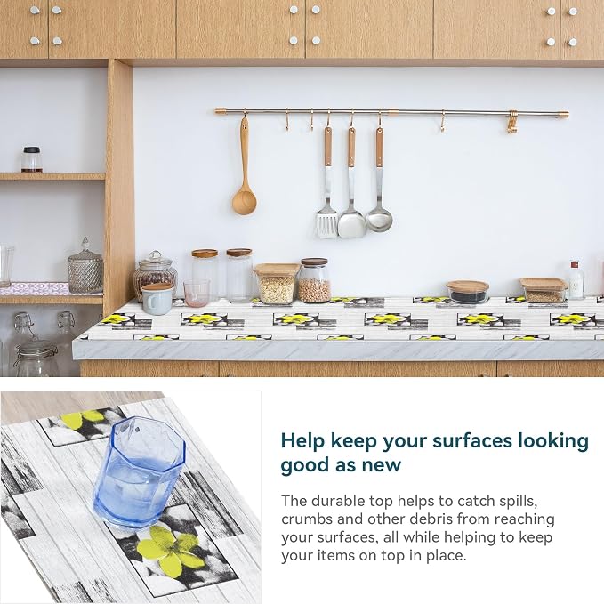 Non Adhesive Shelf Liner 12" W x 360" L Pantry Liner - Image 4