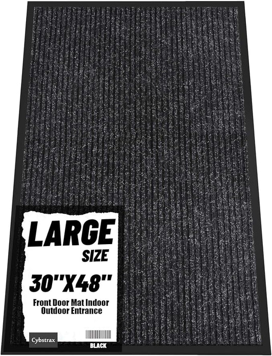 Front Door Mat Indoor Outdoor Entrance, TPR Backing Non-Slip Doormats, Low by Unknown