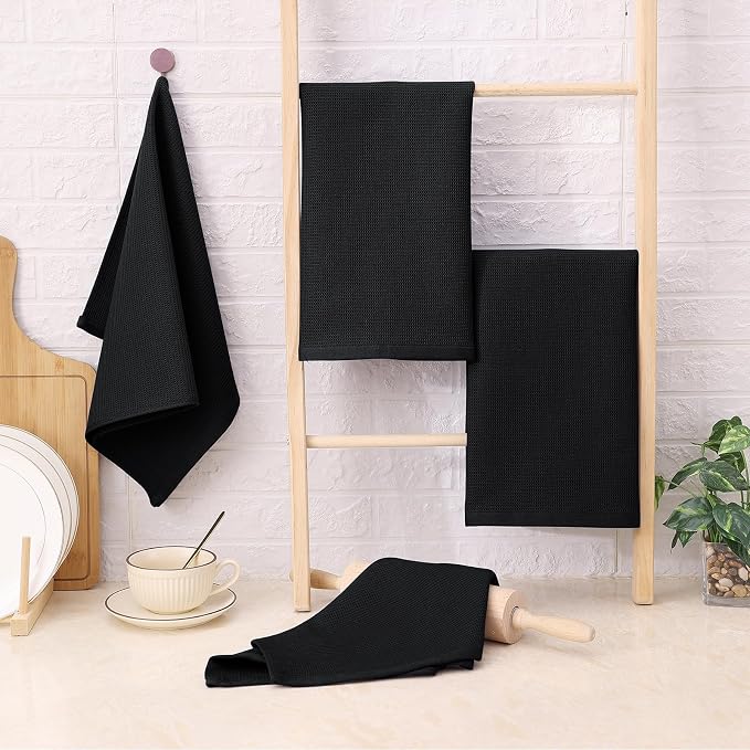 Homaxy 100% Cotton Waffle Weave Kitchen Towels - Image 7