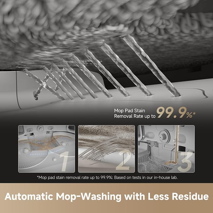 DREAME X50 Ultra White Robot Vacuum and Mop - Image 6