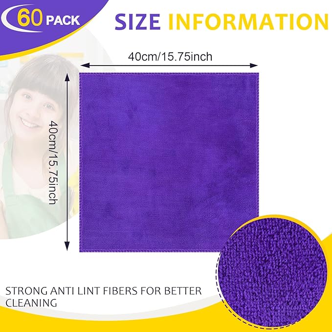 Nuenen Microfiber Cleaning Cloths - Image 4