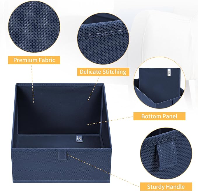 DIMJ Closet Storage Bins 6 Pack - Image 4