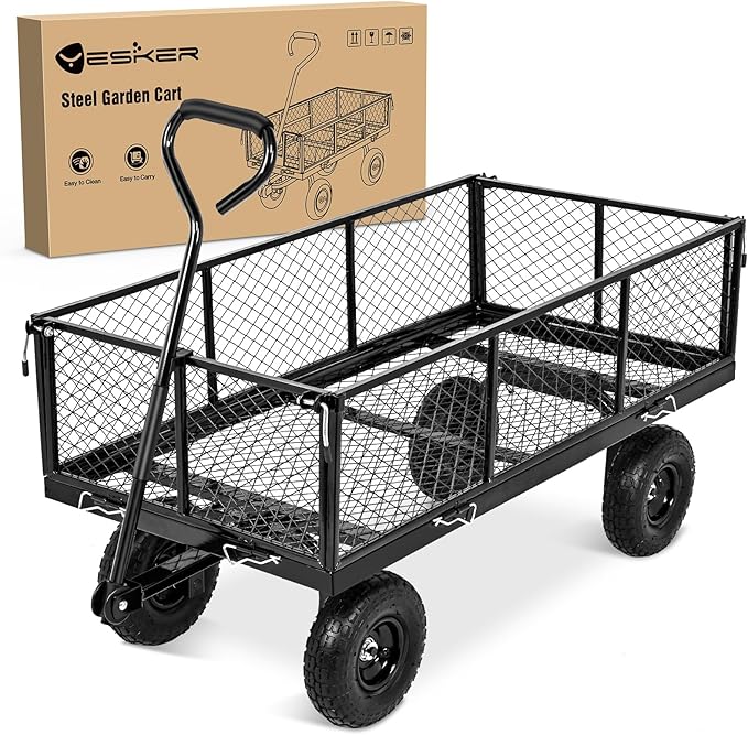 Yesker Steel Garden Carts by YESKER