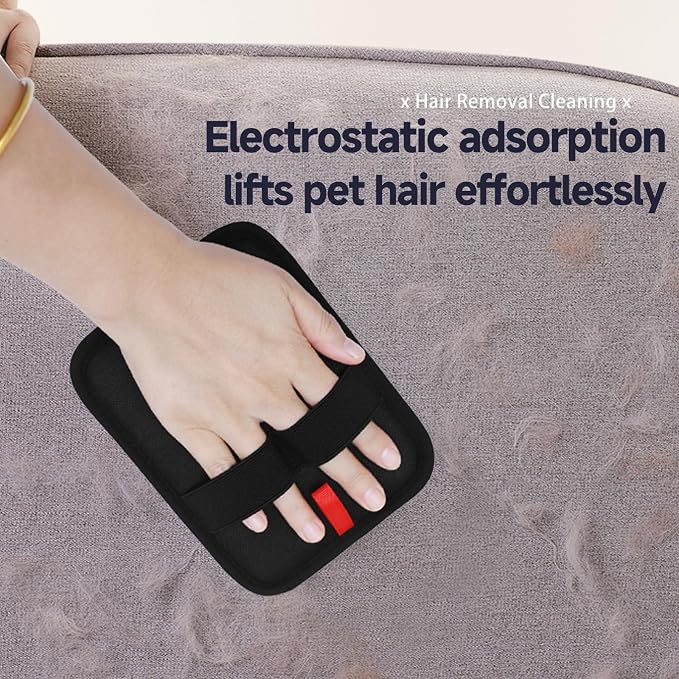 Pet Hair Remover and Electrostatic Cats & Dogs Hair Remover, Reusable pet Hair - Image 3