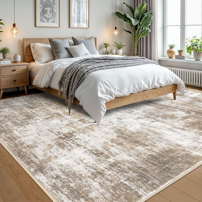 IOHOUZE Abstract Area Rugs 9x12 Ft Washable Large Rugs - Image 8