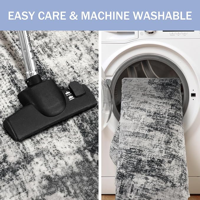 IOHOUZE Small Abstract Area Rug 2x3 Ft Entryway Rugs Washable Door Mat Indoor - Image 3