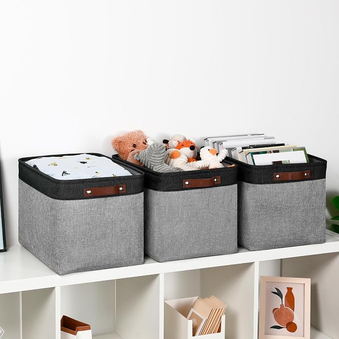 DULLEMELO Fabric Storage Bins - Image 4