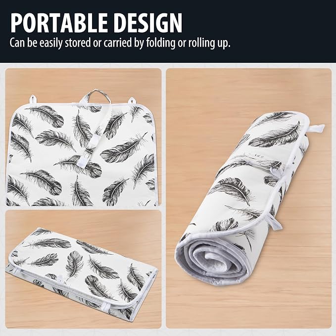 Seiritex Ironing Mat, Portable Ironing Pad 39.4 x 18.9 inch Table Top Iron - Image 4