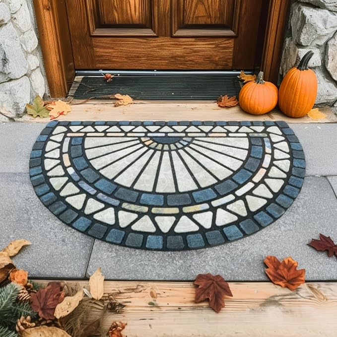 CHICHIC Welcome Door Mat 18 x 30 Inch Front Doormat Outdoors - Image 7