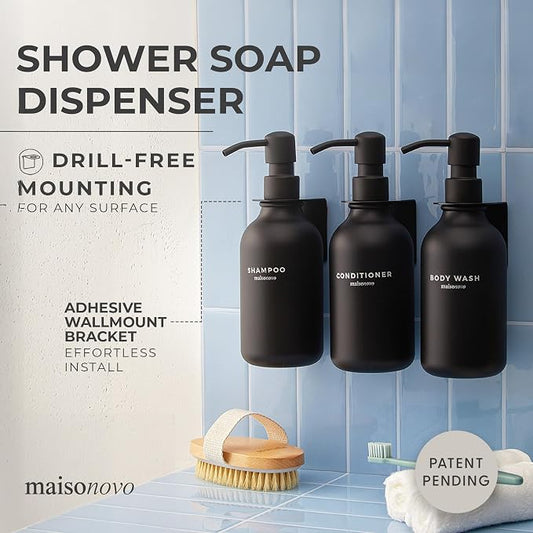 MaisoNovo Shampoo and Conditioner Dispenser - Image 2