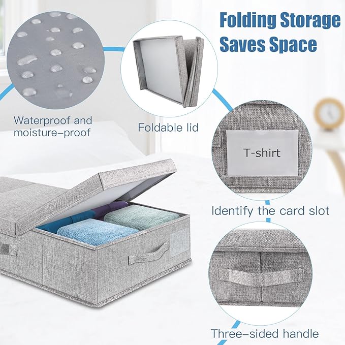 Underbed Storage Containers Bin - Image 4