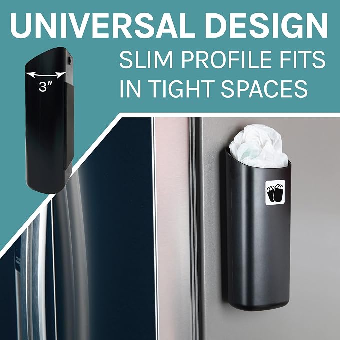 JS Jackson Supplies Small Black Lint Bin - Image 5