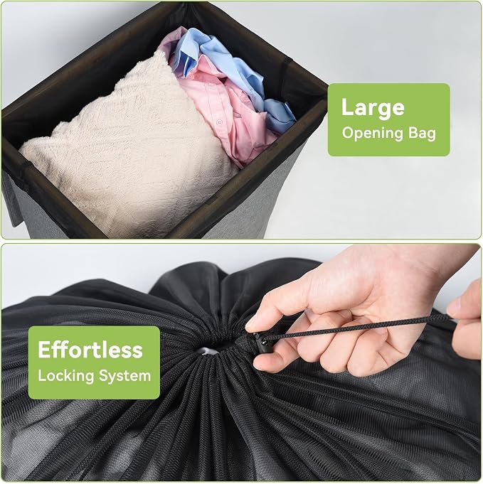 OTraki 2pcs Ex Large Mesh Laundry Bags 36x43 Inch Fine Mesh Washing Bag - Image 4