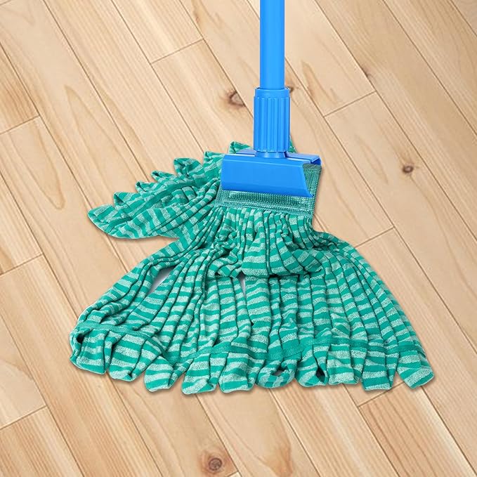 2 Pack Large Microfiber Tube Mop Heads, 6 inch, Heavy Duty Mop Head, Highly - Image 3
