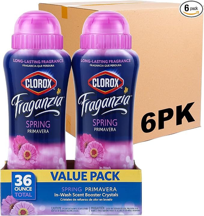 Clorox Fraganzia Laundry Scent Booster Crystals in Spring Scent by Clorox