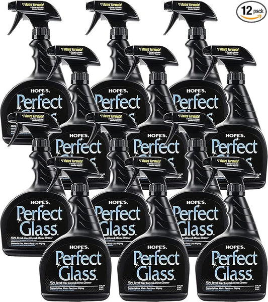 HOPE'S Perfect Glass Cleaner Spray, Streak-Free, Ammonia-Free Window, Tinted by Hopes