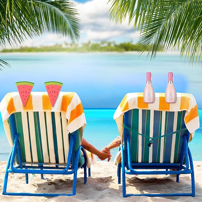Sieral 8 Pcs Beach Towel Clips Beach Chair Pool Clips - Image 7
