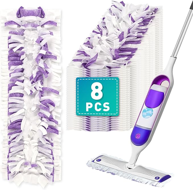 Power Mop Pads Compatible with PowerMop, Disposable Mopping Pad Refills by ZMZPA