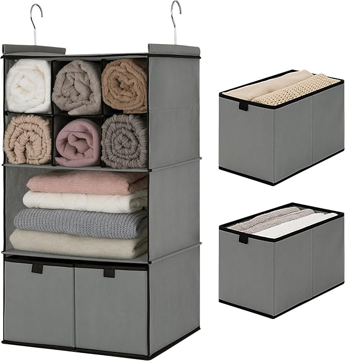 GRANNY SAYS Hanging Closet Organizer by GRANNYSAYS