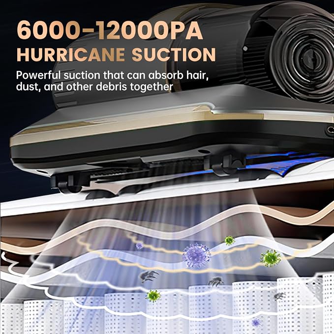 PATO Mattress Vacuum Cleaner, Wireless Handheld Bed Vacuum Cleaner - Image 2