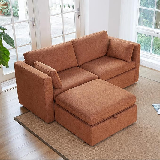 CHITA Modular Sectional Sofa, FSC Certified L Shaped Couch by CHITALIVING