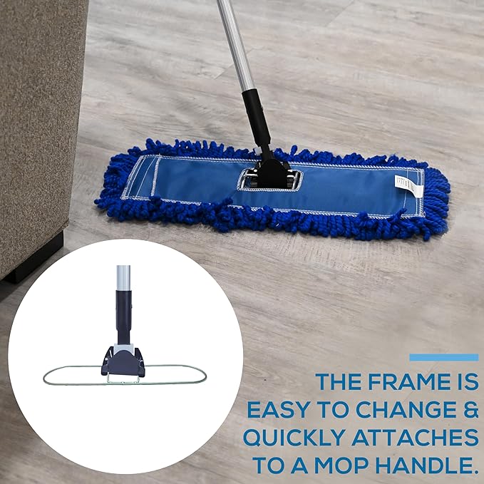 Kleen Handler 18 Inch Commercial Dust Mop Frame - Image 5