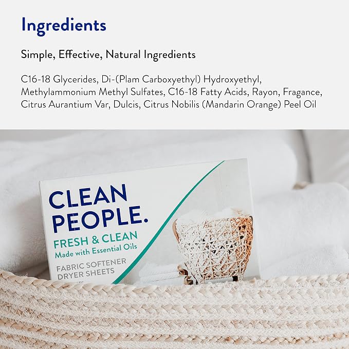 The Clean People Fabric Softener Sheets - Image 5