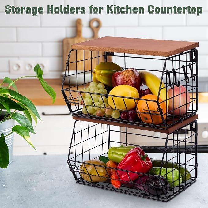 2 Pack XL Trash Bag Holder, Stackable Garbage Bag Dispenser - Image 7