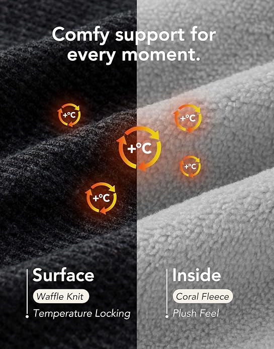 VeraCosy Men's Two-Tone Memory Foam House Slippers Indoor Outdoor Durable - Image 4