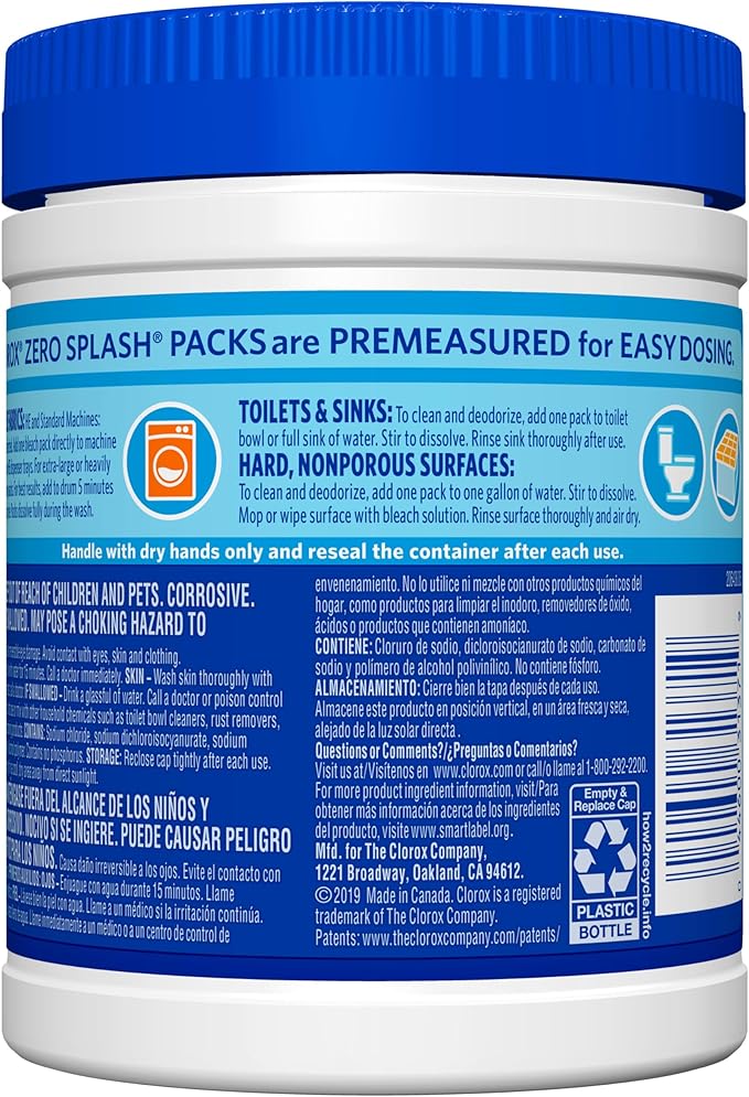 Clorox Control Bleach Packs Regular Laundry Packs - Image 3