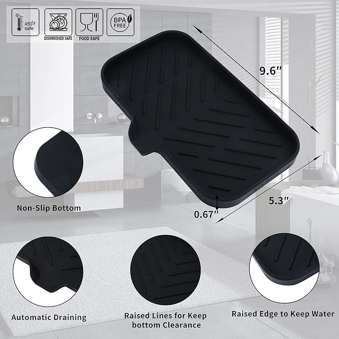 Silicone Bathroom Soap Dishes - Image 2