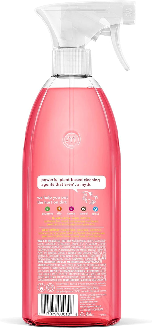 Method All-Purpose Cleaner Spray, Plant-Based and Biodegradable Formula Perfect - Image 2