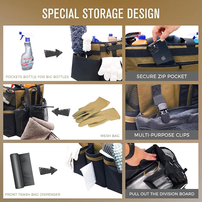 Wearable Cleaning Caddy Organizer - Image 2