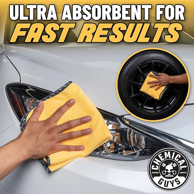 Chemical Guys MIC_506_24 Professional Grade Premium Microfiber Towels, Home - Image 6