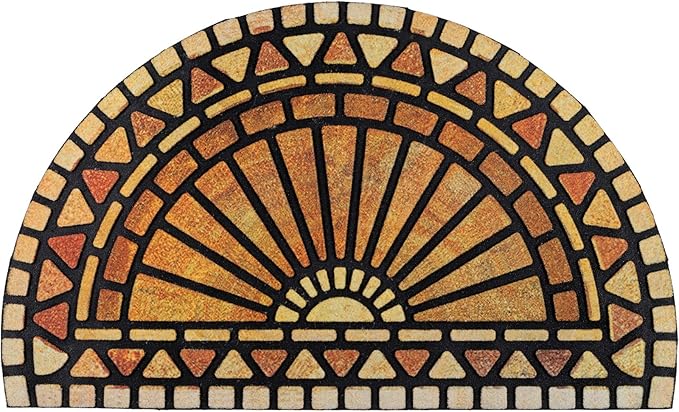 CHICHIC Welcome Door Mat 18 x 30 Inch Front Doormat Outdoors by CHICHIC