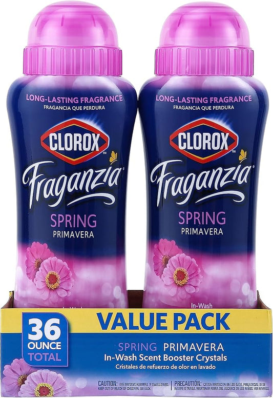 Clorox Fraganzia Laundry Scent Booster Crystals in Spring Scent by Clorox