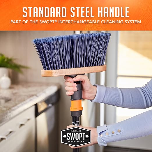 SWOPT Standard 48” Steel Handle – Ergonomic Design Eliminates Loose Handles — - Image 5