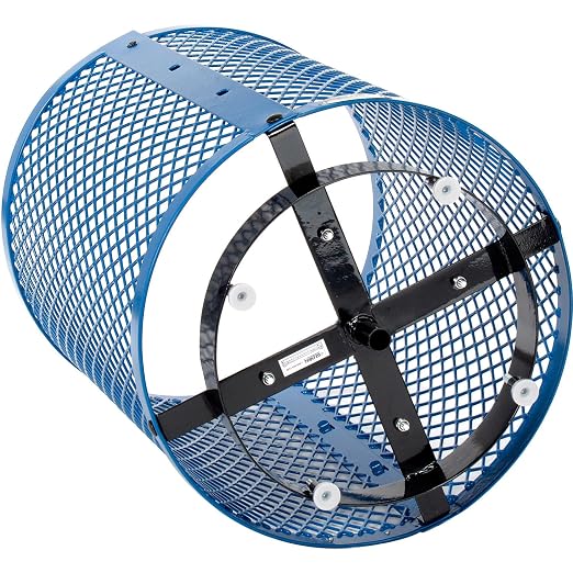 Global Industrial Outdoor Diamond Steel Trash Can - Image 6