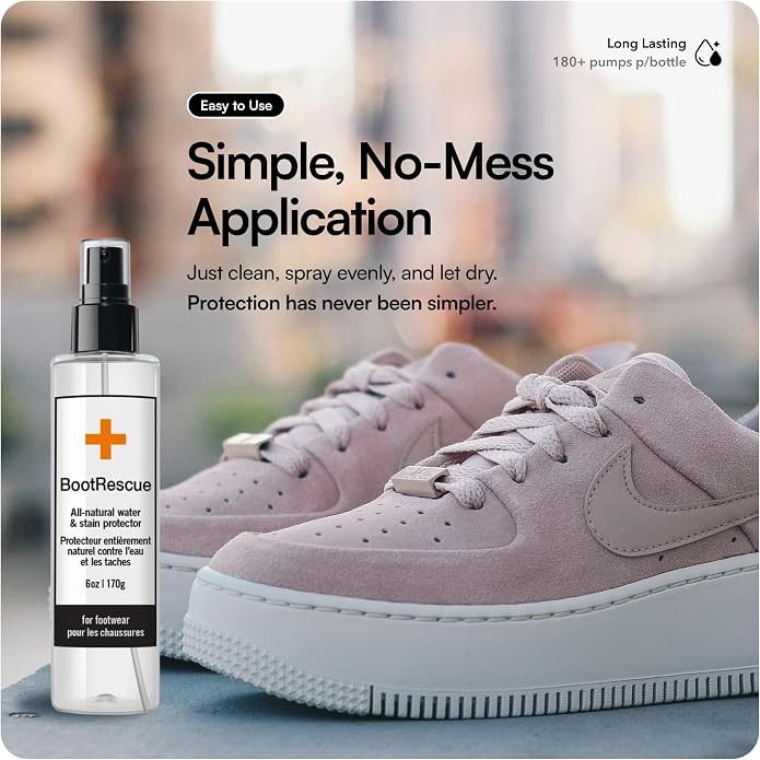 Boot Rescue All-Natural Protector Spray | Premium Waterproof + Stainproof Spray - Image 5