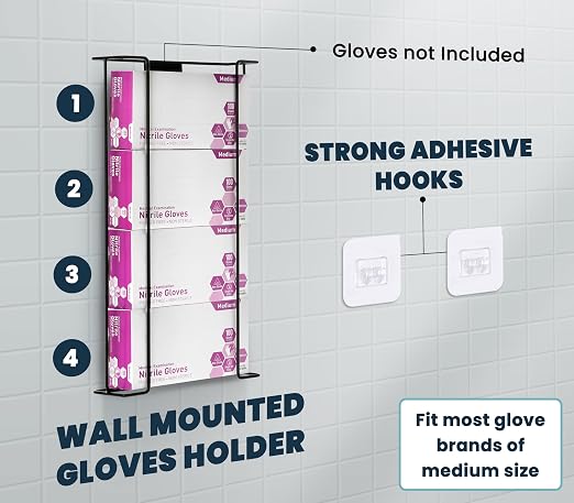 Alpine Glove Holder for Wall Mount Latex Gloves - Image 3