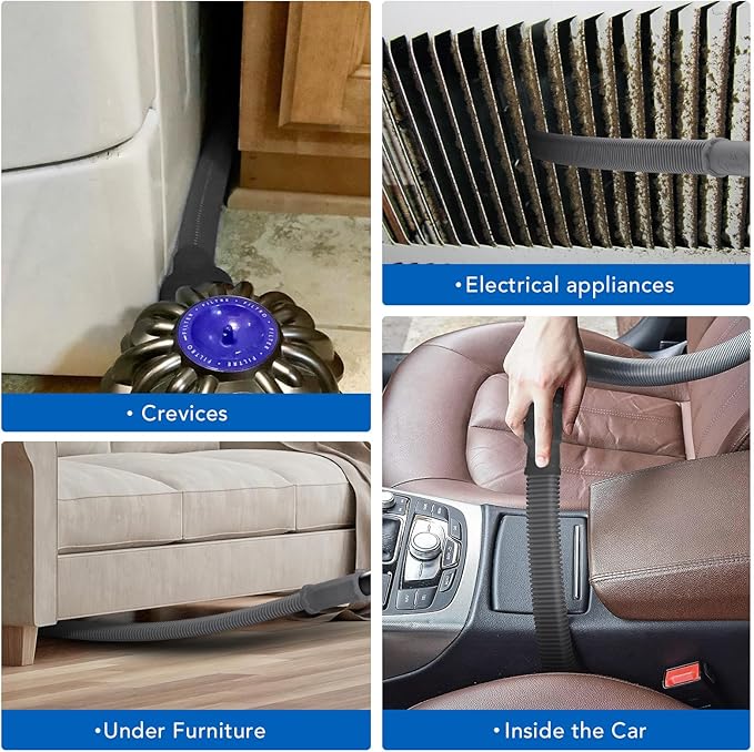Sealegend Upgrade Dryer Vent Cleaner Kit Vacuum Hose Attachment Compatible - Image 5
