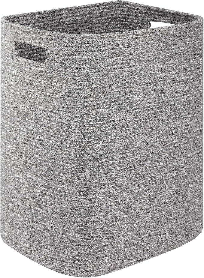 OIAHOMY Laundry Hamper, Laundry Basket，Rectangle Cotton Storage Basket - Image 8