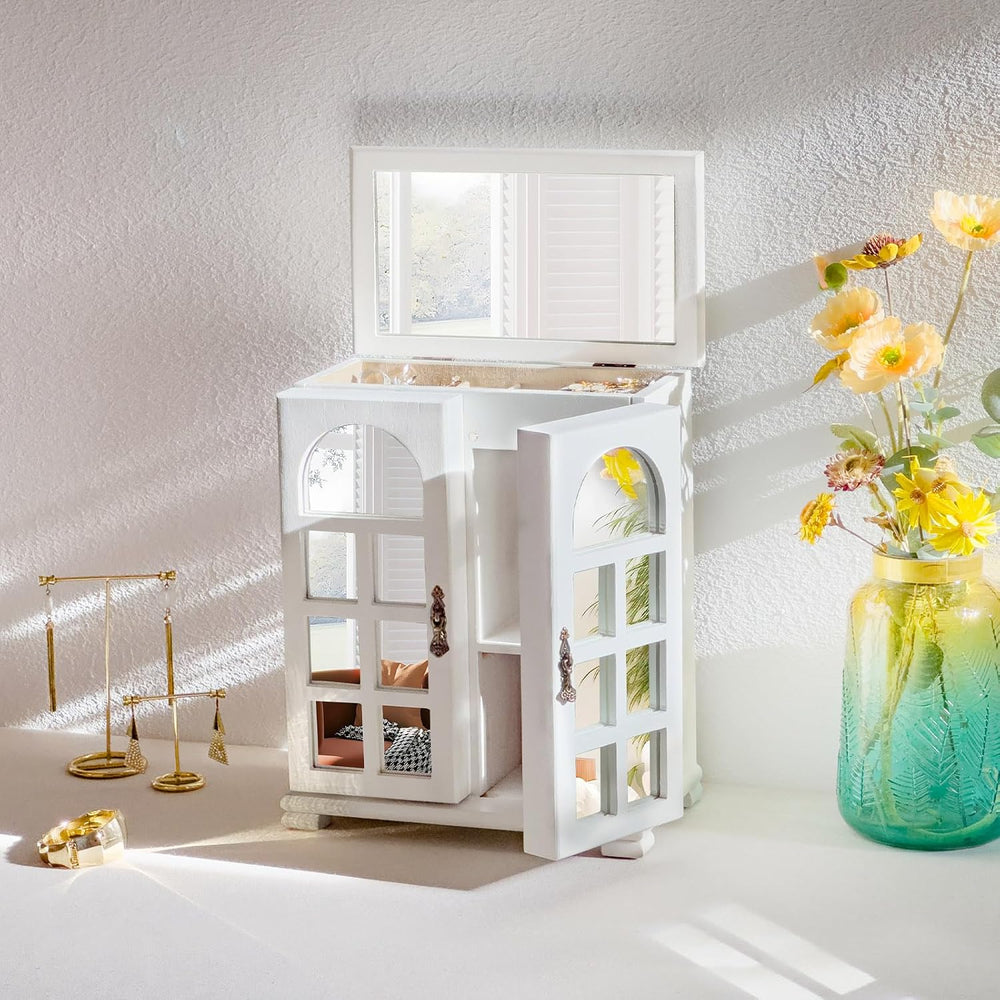 Jewelry Box Organizer for Women, Wooden jewelry boxes & organizers