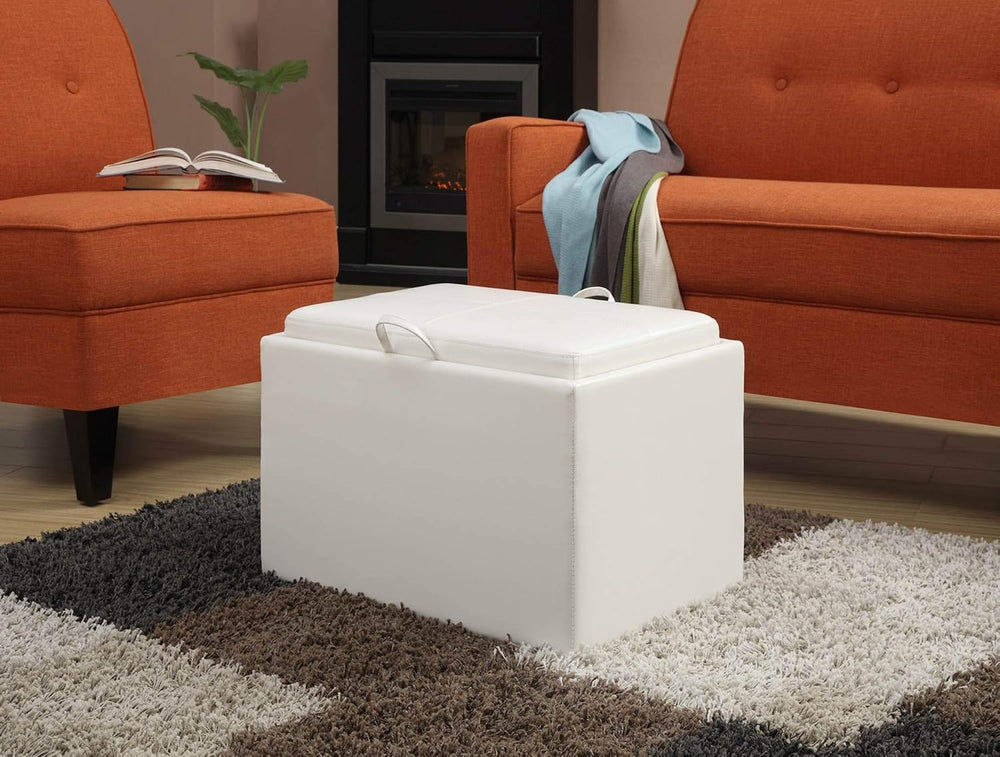 Convenience Concepts Designs4Comfort Accent Storage Ottoman 22.75" - Mod...