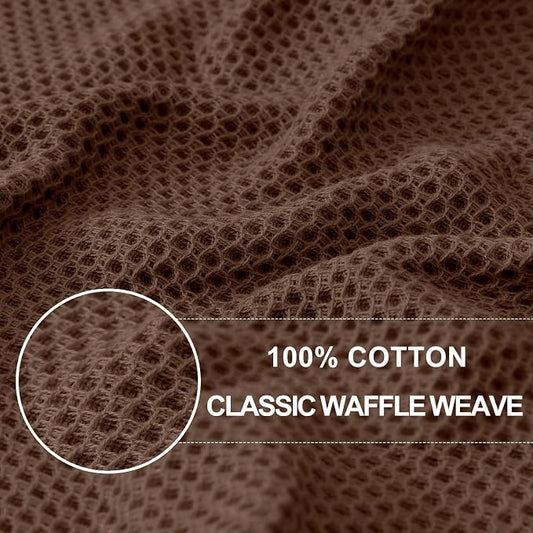 Homaxy 100% Cotton Waffle Weave Kitchen Dish Cloths, Ultra Soft Absorbent Quick - Image 2
