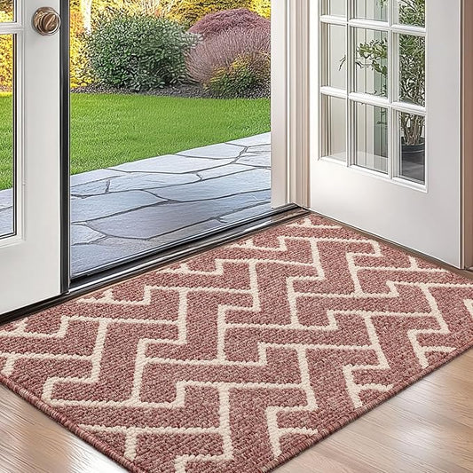 hicorfe Indoor Doormat, Front Back Door Mat TPR Backing Non Slip Mats 24"x35" by Hicorfe